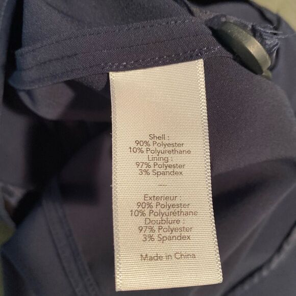 #510 ELIZABETH and JAMES Super Soft Navy Blazer - Picture 8 of 14